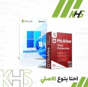 Windows 11 Pro + McAfee Total Protection